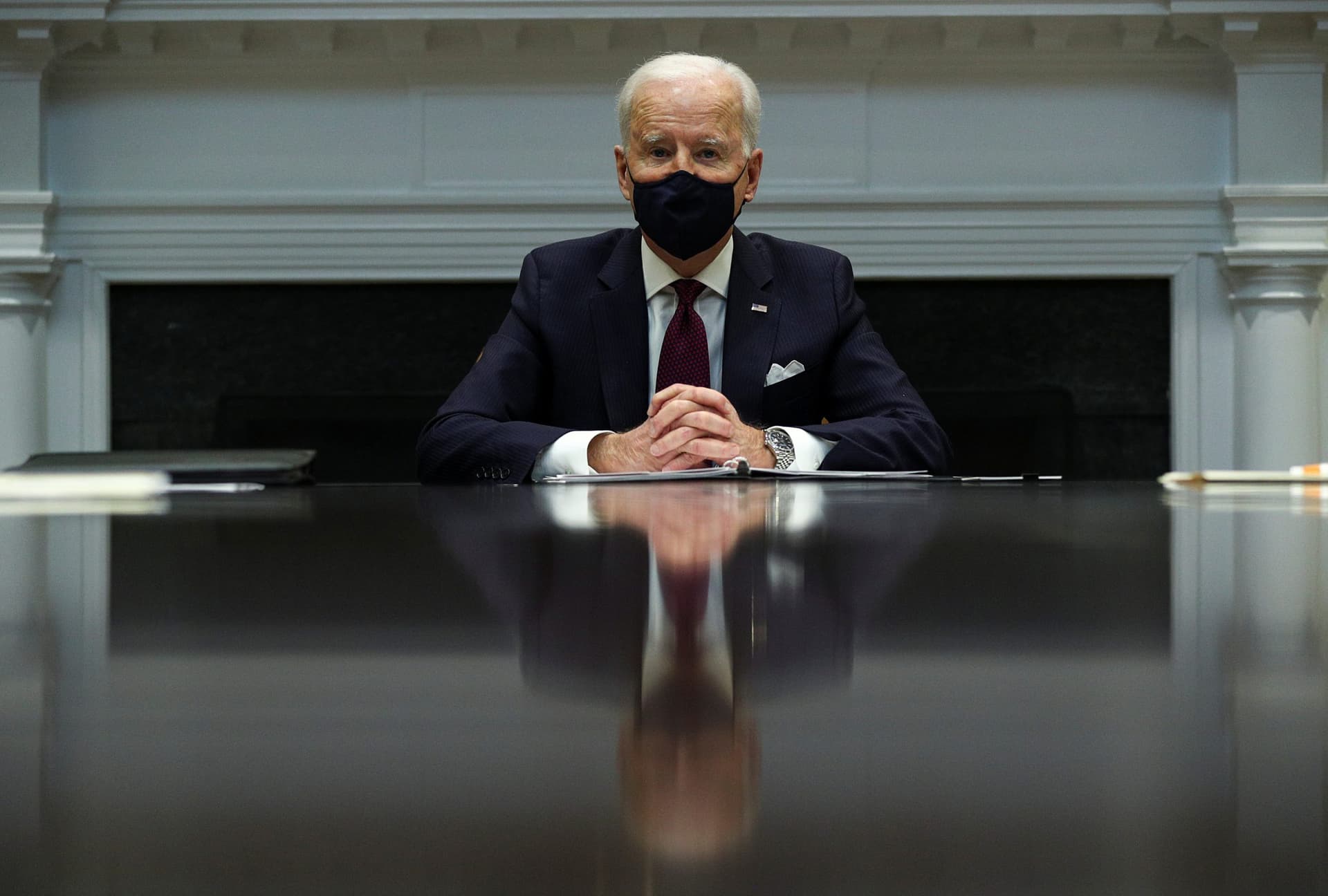 Biden Says Friday’s Jobs Report Shows COVID-19 Relief Bill Is Urgently Needed