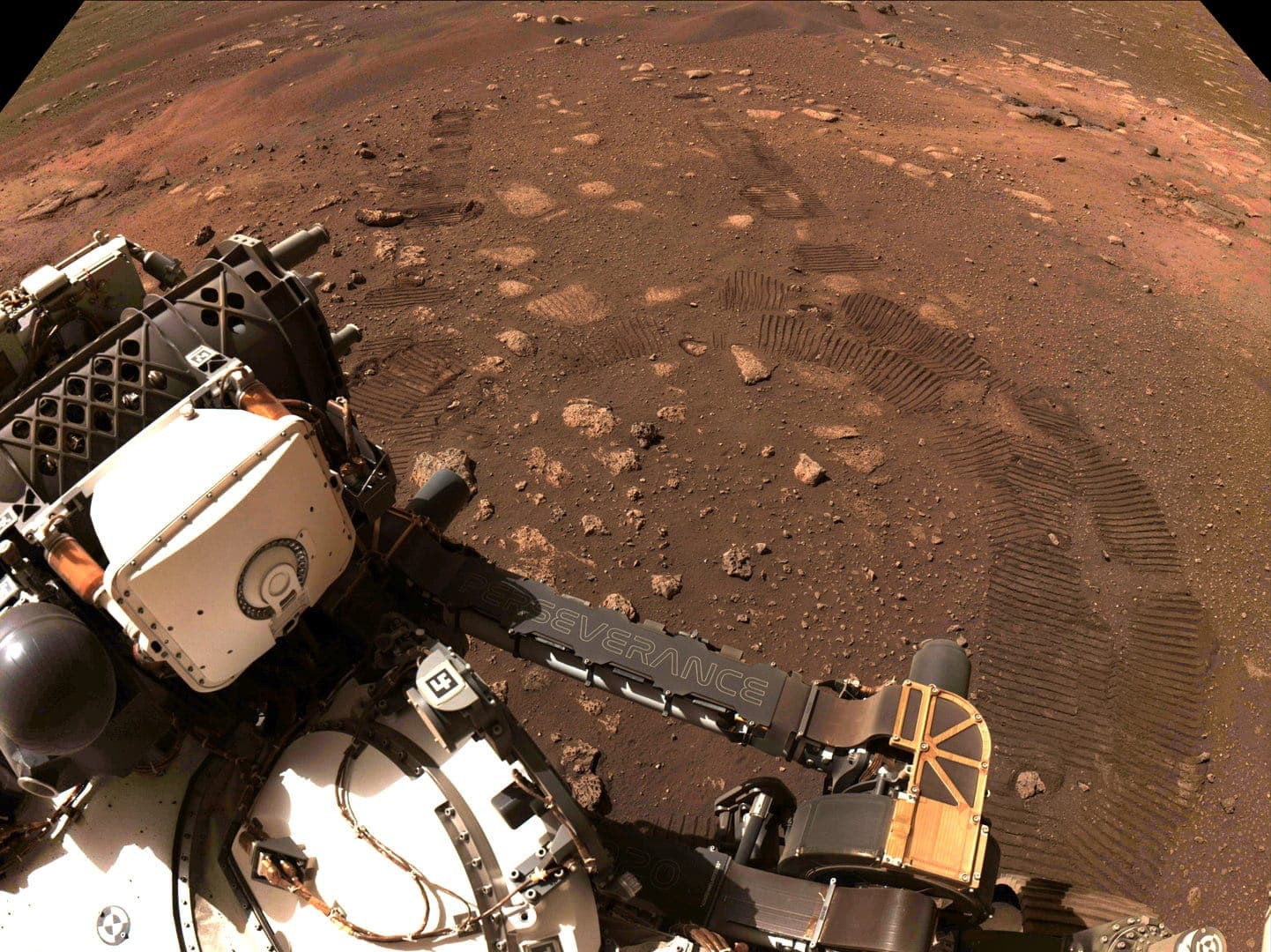Mars Rover Perseverance Takes First Spin on Surface of Red Planet