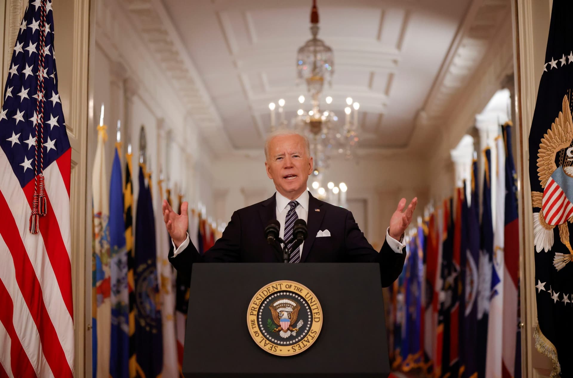 Biden Predicts Americans Will Be Able To Celebrate Independence Day in āSmall Groupsā