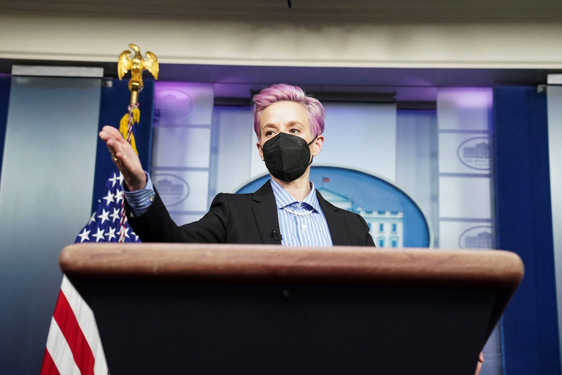 âWe Have Filled Stadiumsâ: Rapinoe Renews Call for Gender Pay Equity