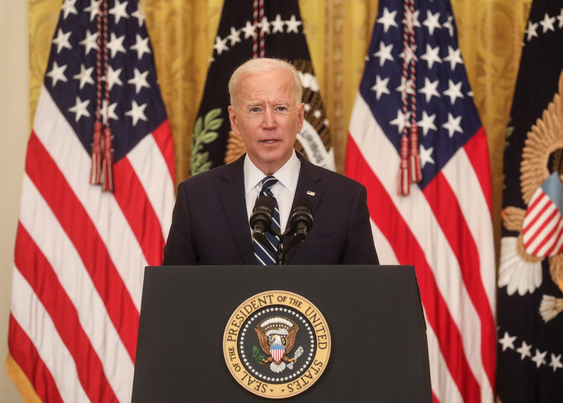 Biden Expresses Support for Ceasefire in Israeli-Palestinian Conflict