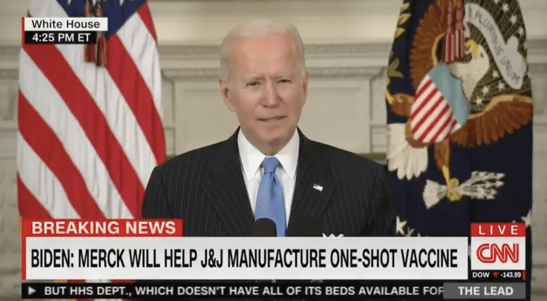 Biden Shares Good News About the COVID-19 Vaccine Supply