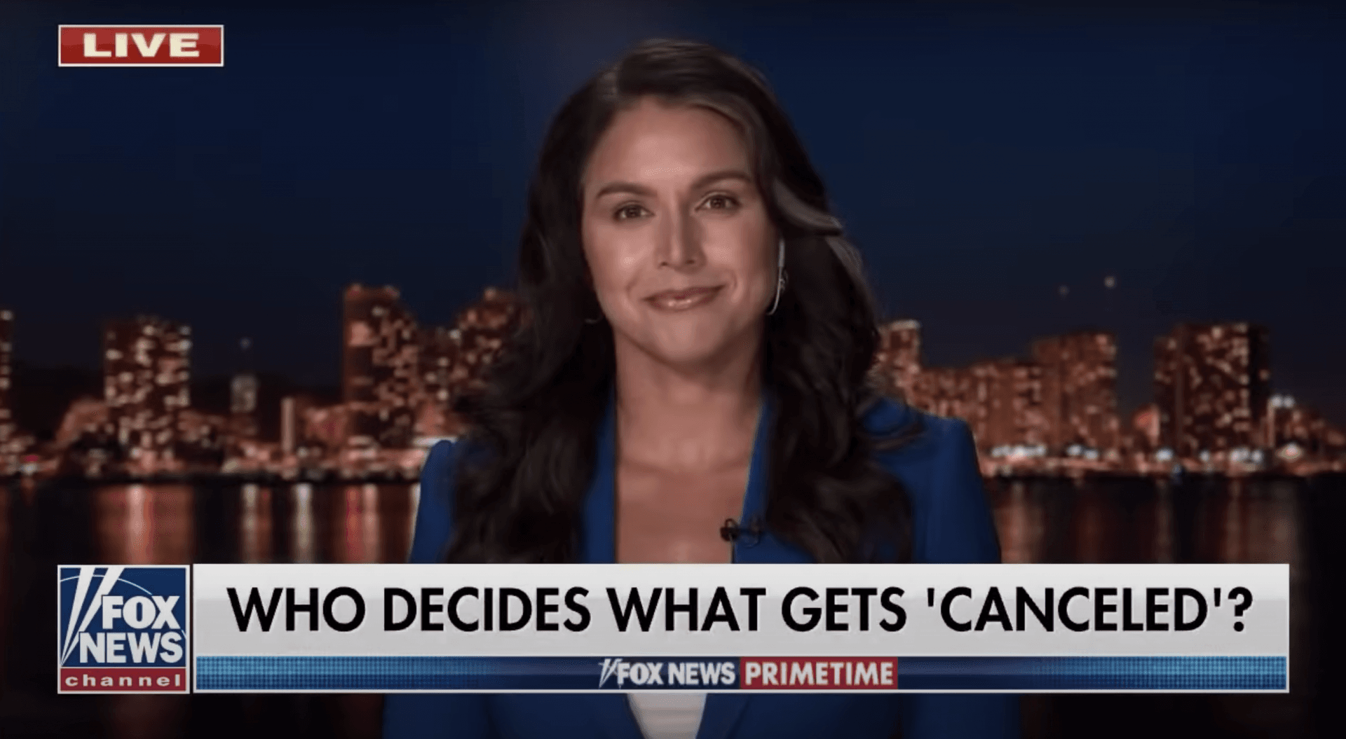 Tulsi Gabbard Argues Expression of ‘Cancel Culture’ Has Been Shown by ‘Islamist Terrorist Groups’