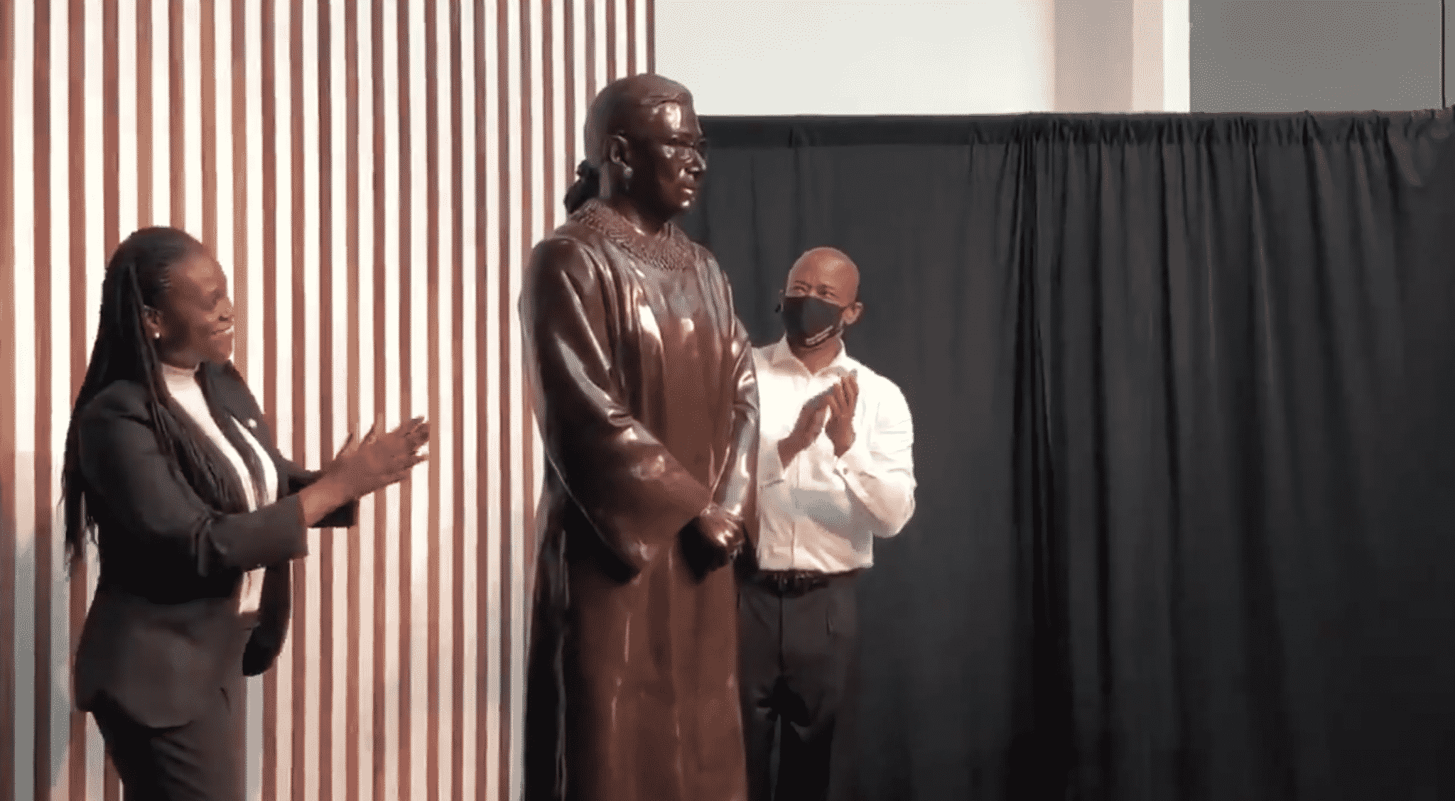 Statue of Ruth Bader Ginsburg Unveiled To Commemorate Her Birthday, Womenâs History Month
