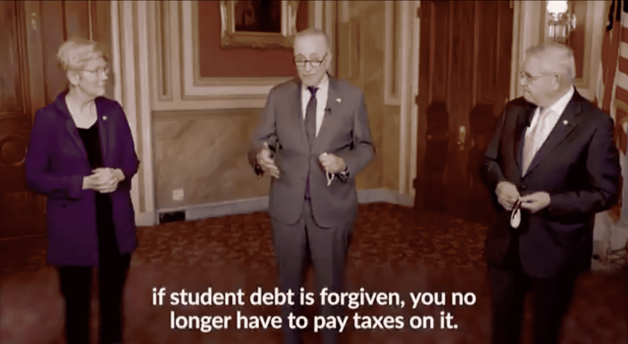 Dem Senators Share âVery Good Newsâ in Push for Biden To Forgive $50k in Student Loan Debt