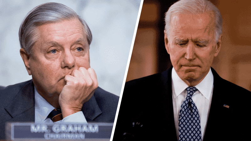 Graham Weighs in on Biden’s First Press Conference
