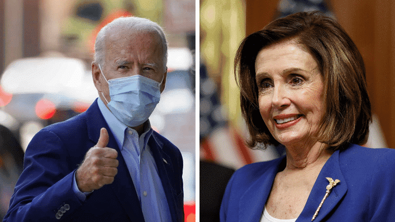Biden Hails Pelosi As the āMost Capable Speakerā in History After the House Passes COVID Relief Bill