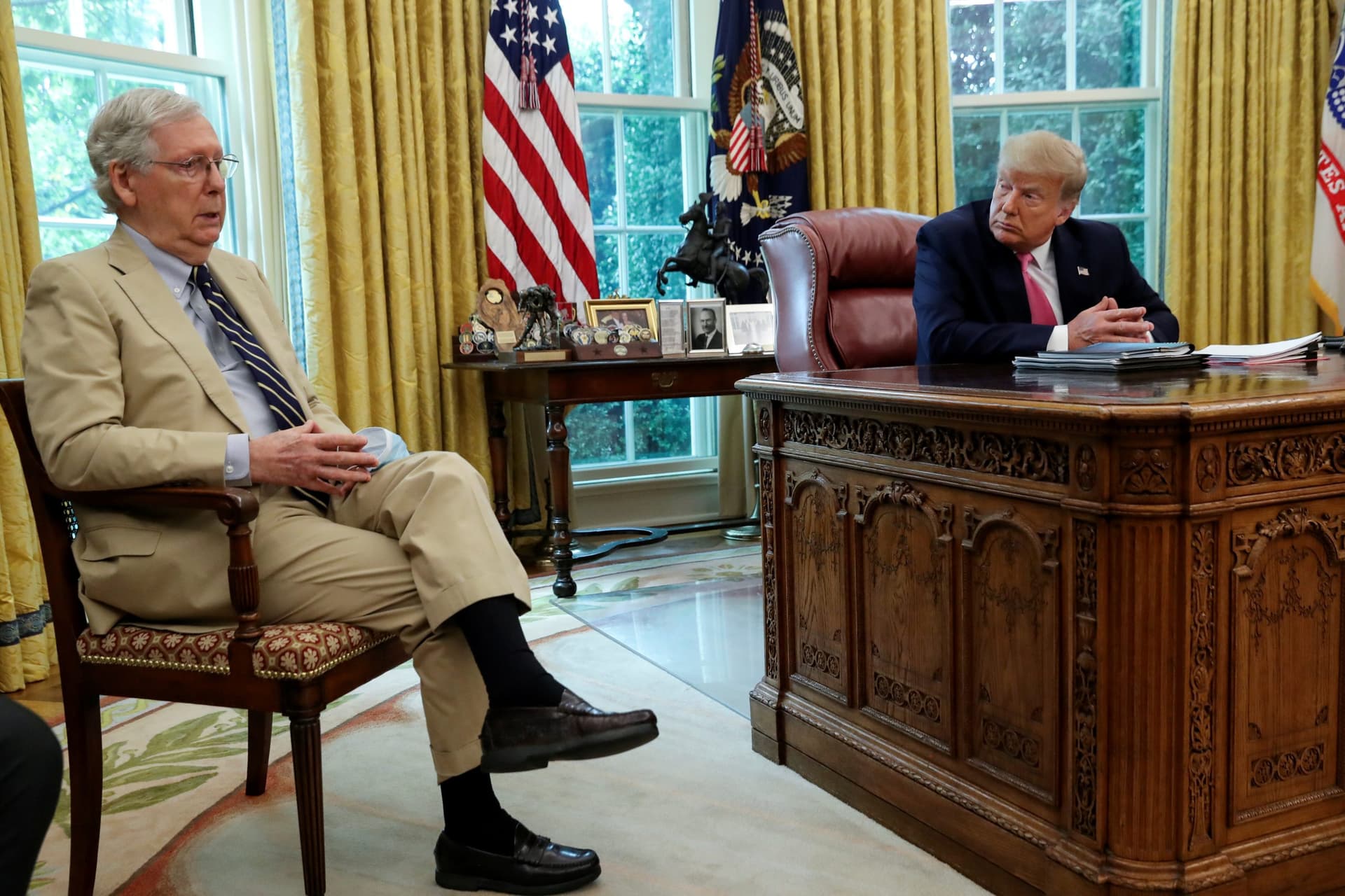 Trump Blasts McConnell Over Report He Asked Barr To Push Back on Election Claims: âToo Bad I Backed Himâ