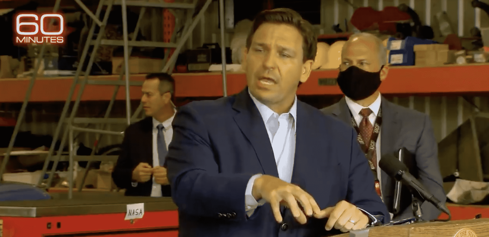 DeSantis Shoots Down Claim Made by â60 Minutesâ About Vaccine Rollout