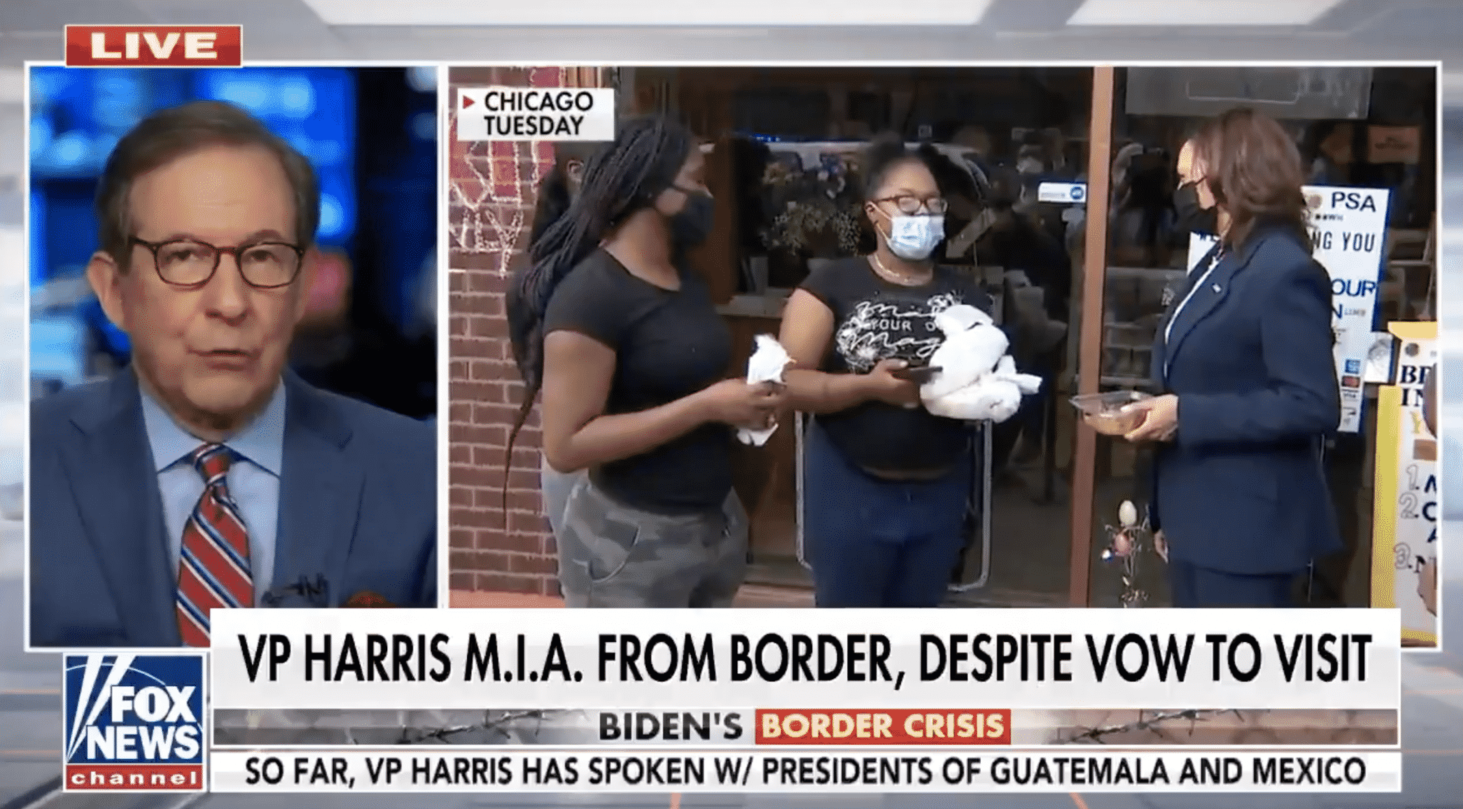 Chris Wallace Says Biden Admin Does Not Have âMuch of an Answerâ for Border Crisis