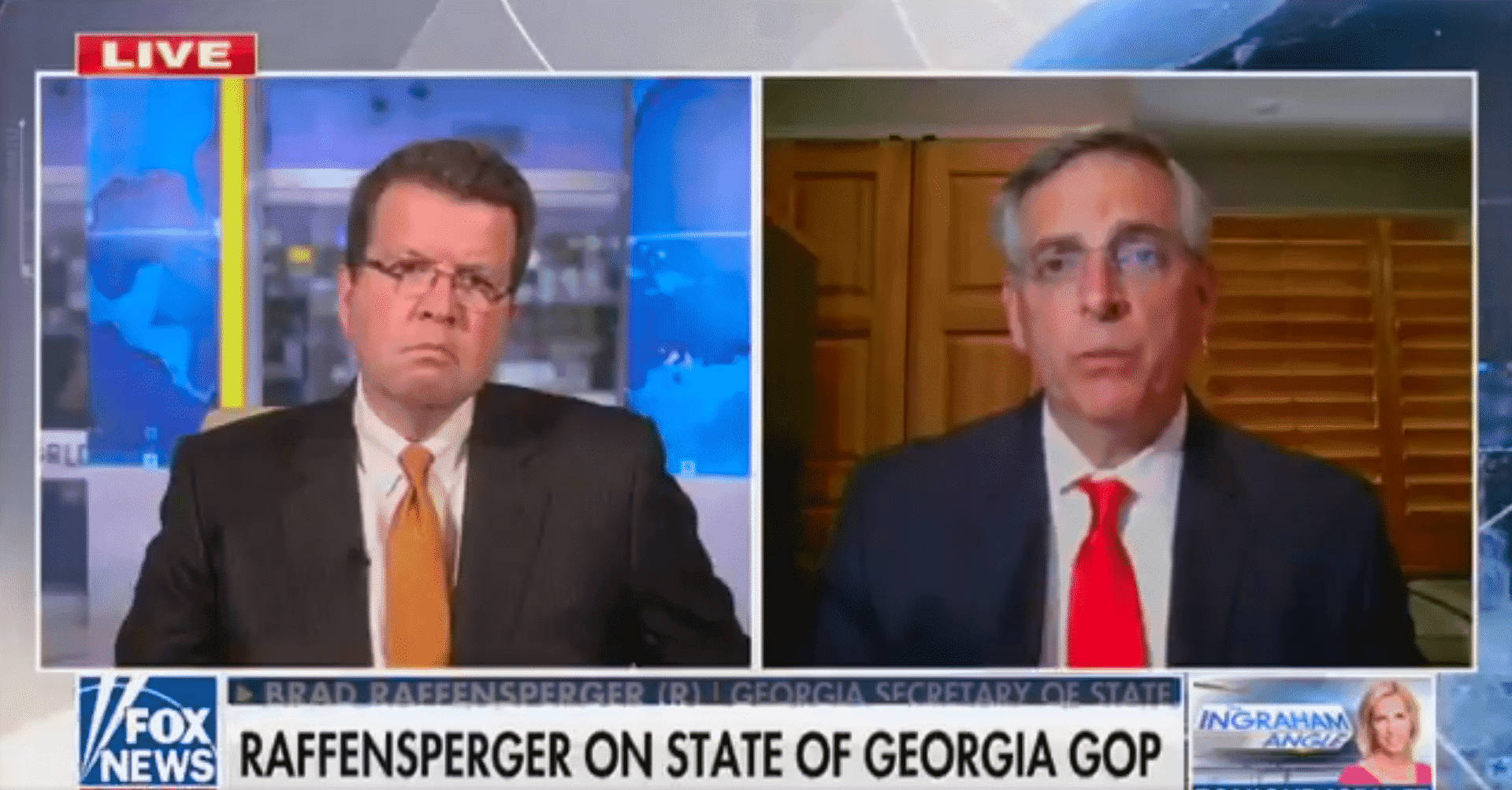 Raffensperger Rips Loeffler After She Called for an Investigation Into Him: She Is a āFake Trumperā