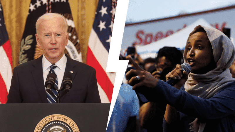 Ilhan Omar Blasts Biden Over Reports His Admin May Resume Border Wall Construction