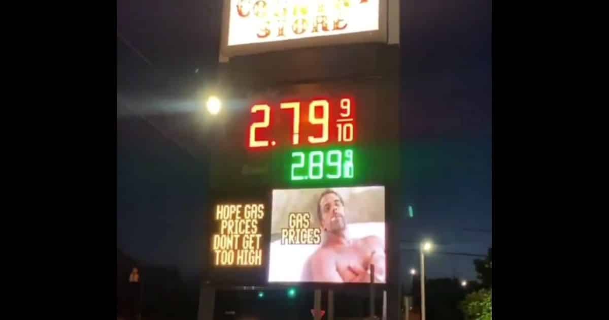 Commentary: Nashville Gas Station Sign Mocks Hunter Biden