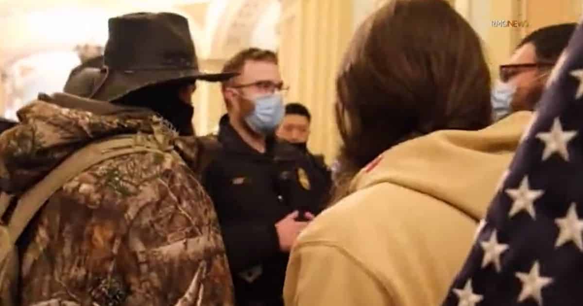 Commentary: New Jan. 6 Video Shows Cops Reasoning with Protesters in Capitol: âNo Attacking, No Assault, Remain Calmâ