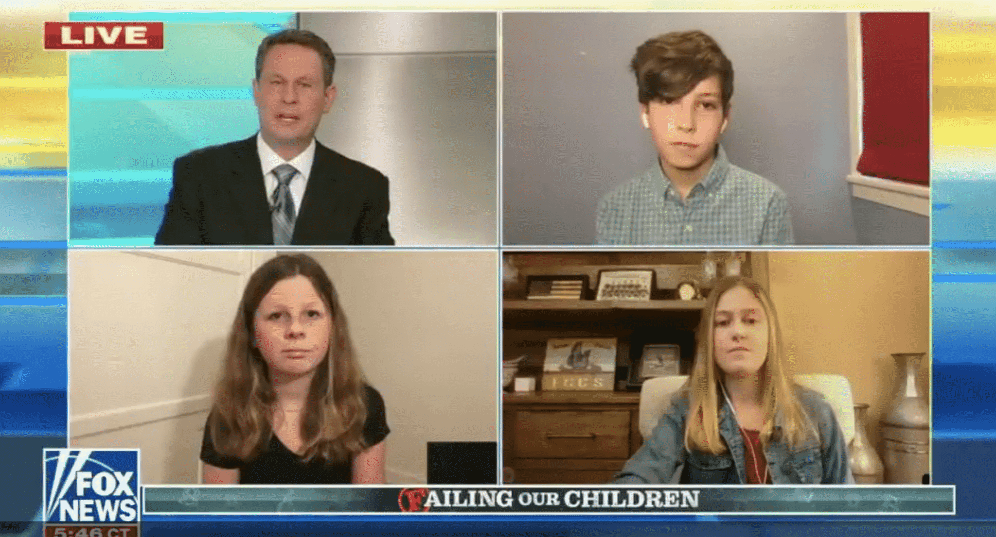 Fox Newsâ Brian Kilmeade Fires Back at 6th Grader for Saying Biden Is âHandling Thingsâ Better Than Trump
