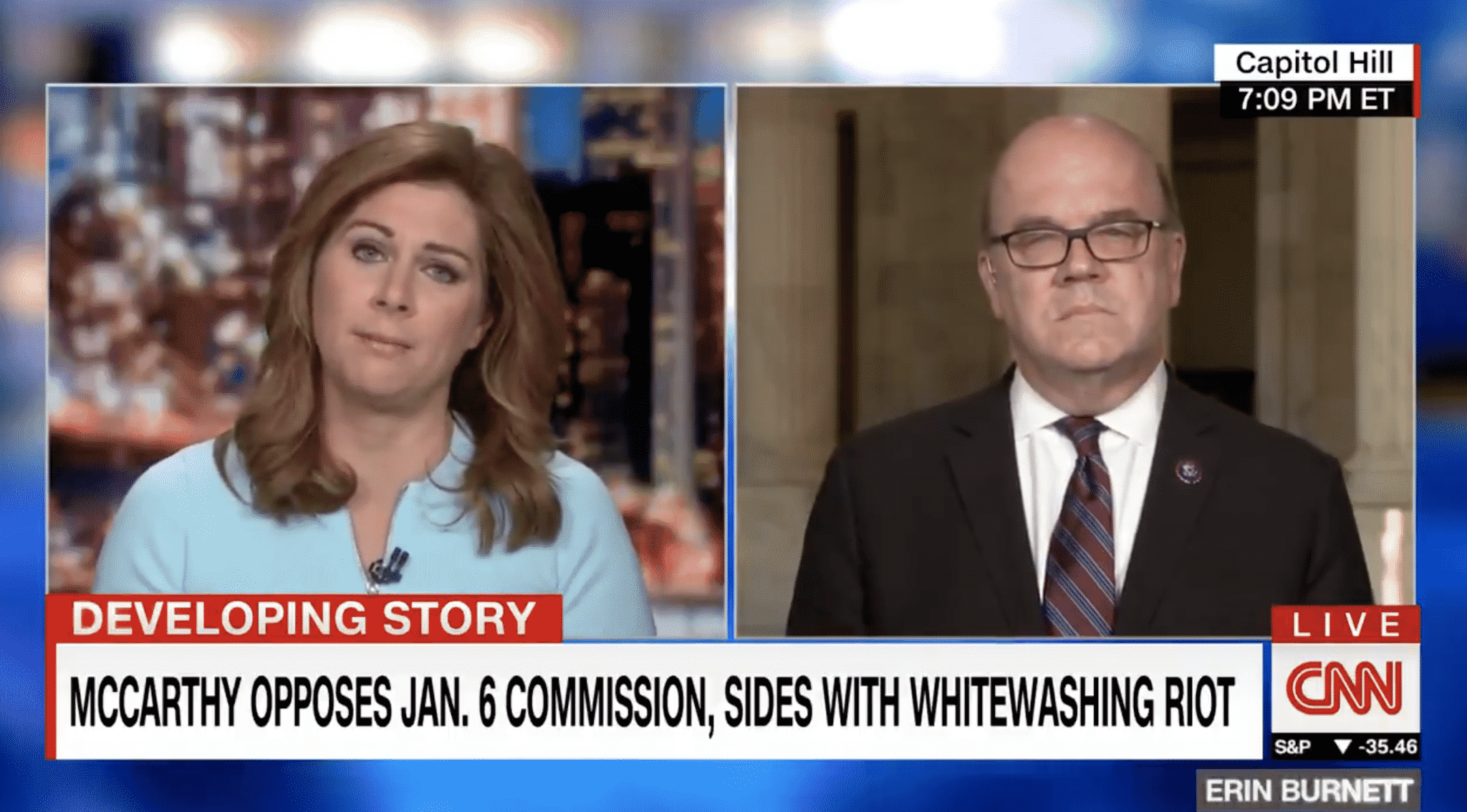 Dem Lawmaker Calls McCarthy âWeak and Cowardlyâ After Opposing Jan. 6 Commission