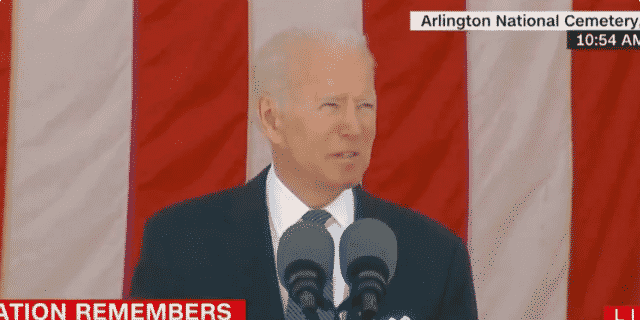 Biden on Memorial Day: ‘Nothing More American Than Keeping the Faith’