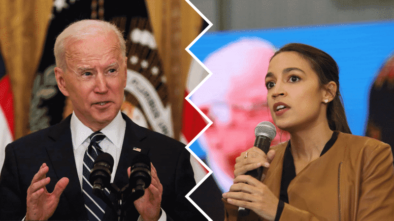 AOC Takes Swipe at Biden Over His ‘Blanket’ Statement of Support for Israel