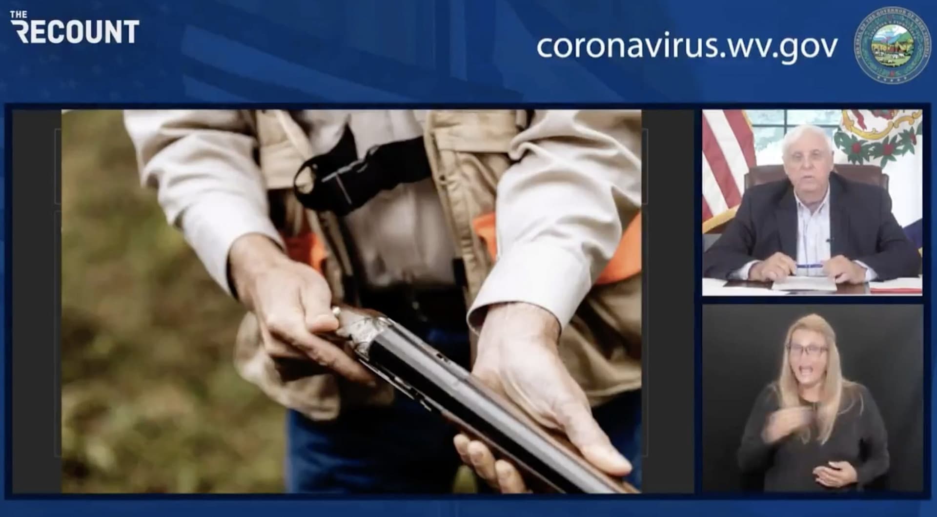 WV Governor Announces Vaccine Incentives Including āFive Custom Hunting Riflesā