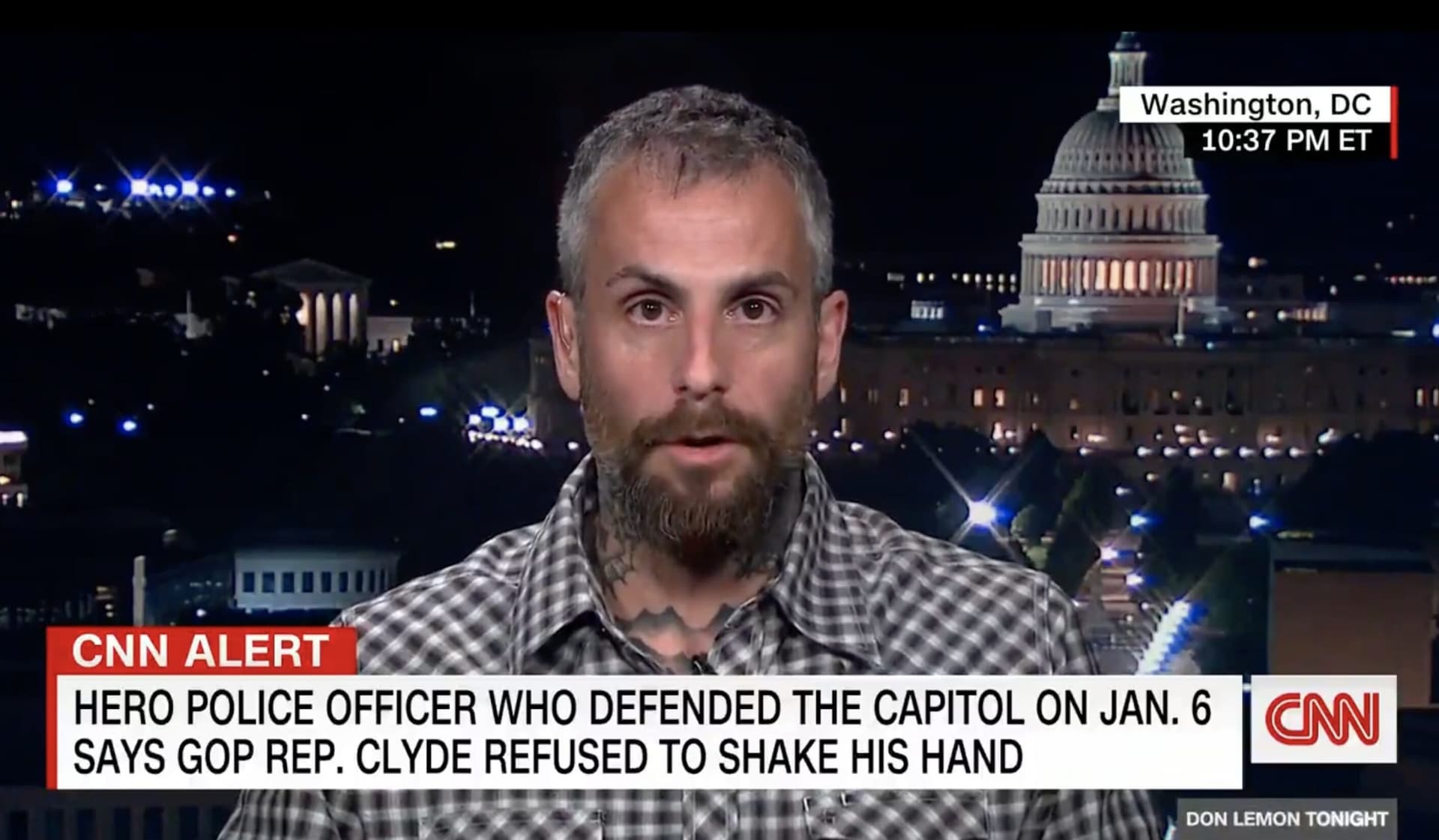 DC Police Officer Calls GOP Lawmaker a ‘Coward’ After Refusing To Shake His Hand
