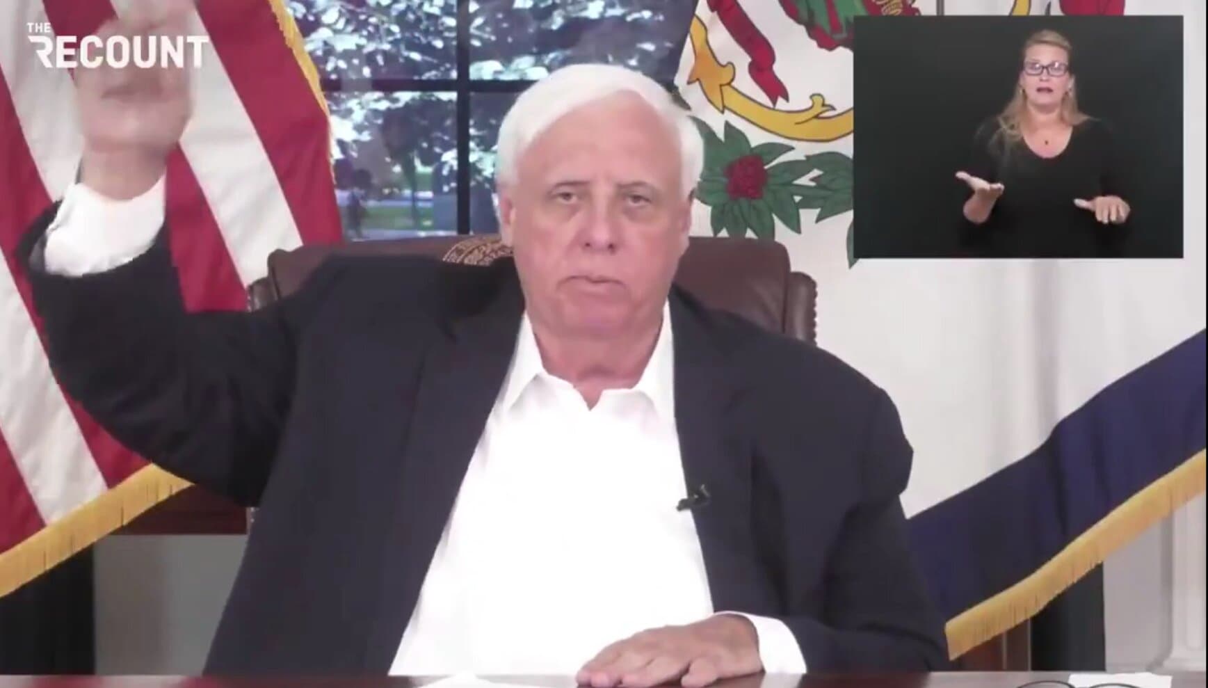 West Virginia Governor Warns Unvaccinated People Are âEntering the Death Drawingâ