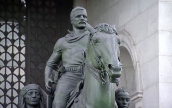 Statue of Roosevelt To Be Removed From the Front of New York Museum