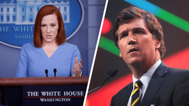 Psaki Responds To Allegation the NSA Is Spying on Tucker Carlson