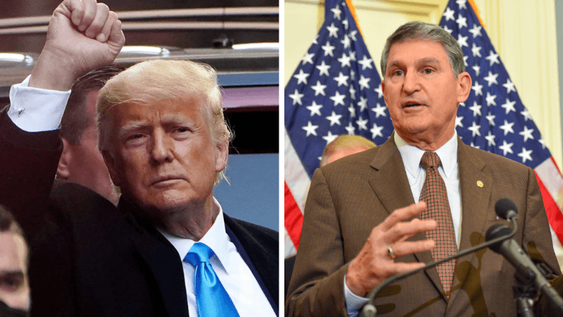 Trump Praises Manchin for Defending the Filibuster: âDoing the Right Thingâ