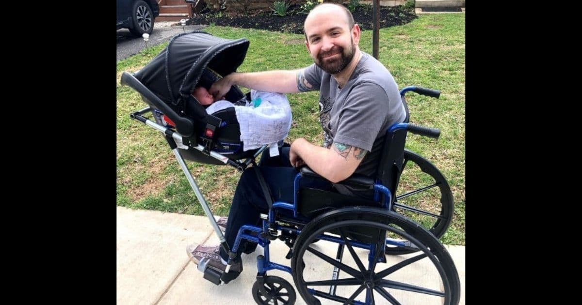 'Goal-Oriented' High School Students Design Wheelchair Adaptor for Dad to Take Newborn on Walks