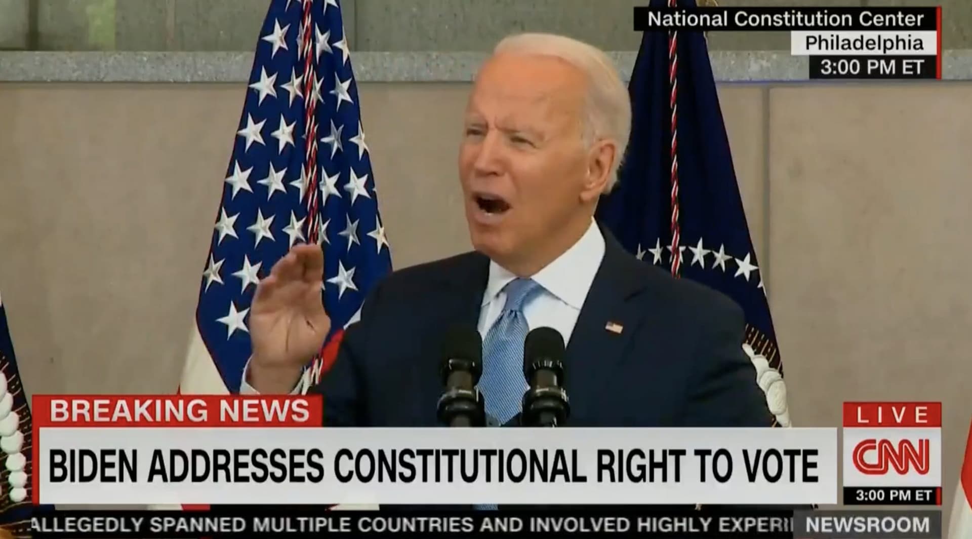 Biden on Republican Voting Restrictions: ‘We’re Gonna Challenge It Vigorously’