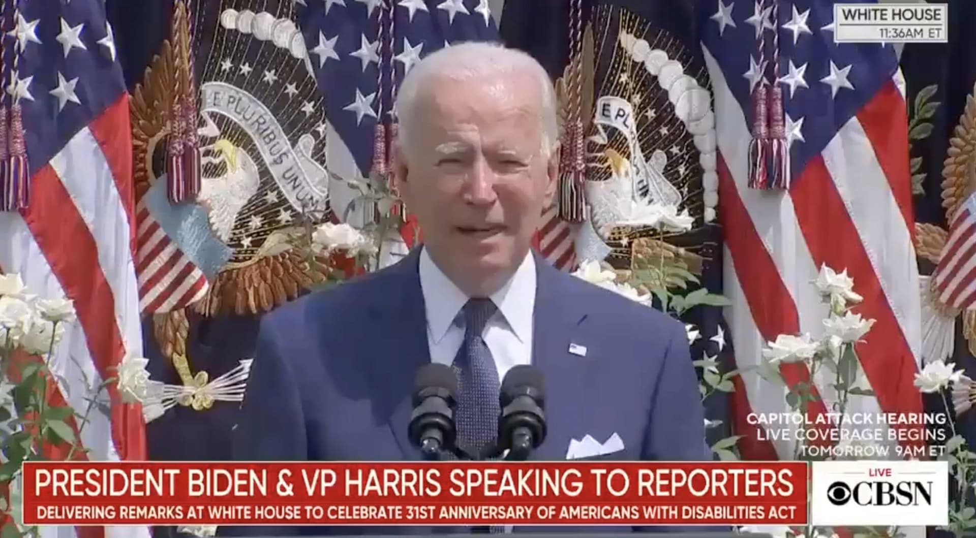 Biden Says ‘Long COVID’ Can ‘Rise To the Level of a Disability’ Under Federal Law
