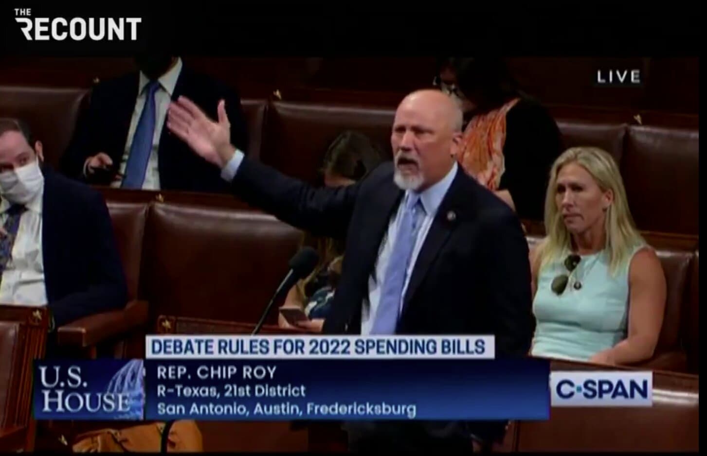 āThis Institution Is a Sham!ā: Rep. Chip Roy Slams House Mask Mandate