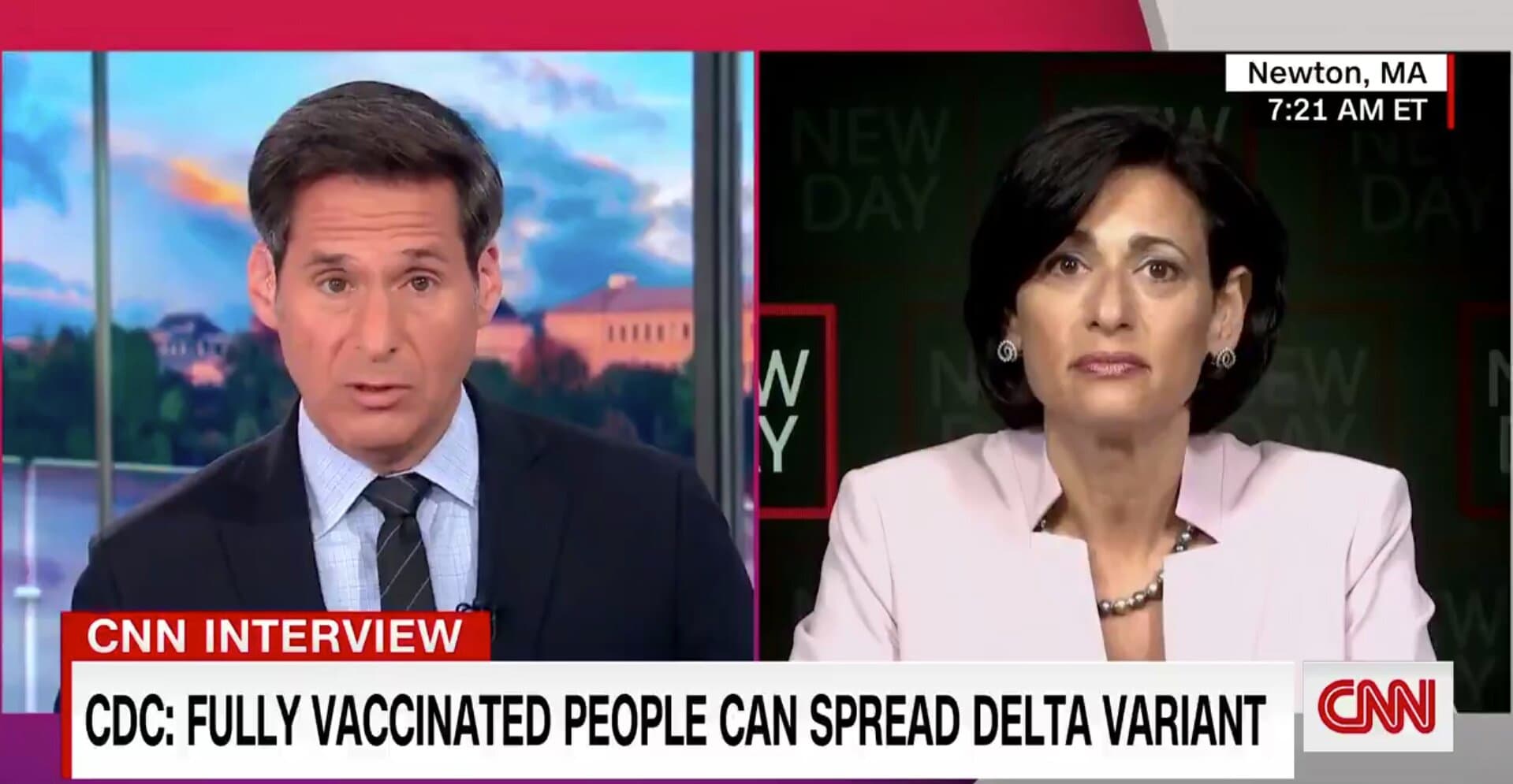 CDC Director Confronted Over Why Vaccinated People ‘Have To Pay the Price’ for the Unvaccinated