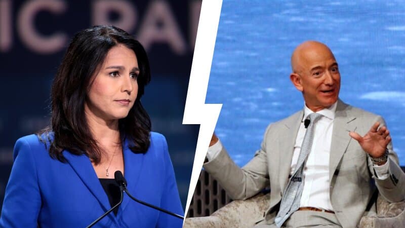 Tulsi Gabbard To Bezos: āPlease Stay Upā in Space