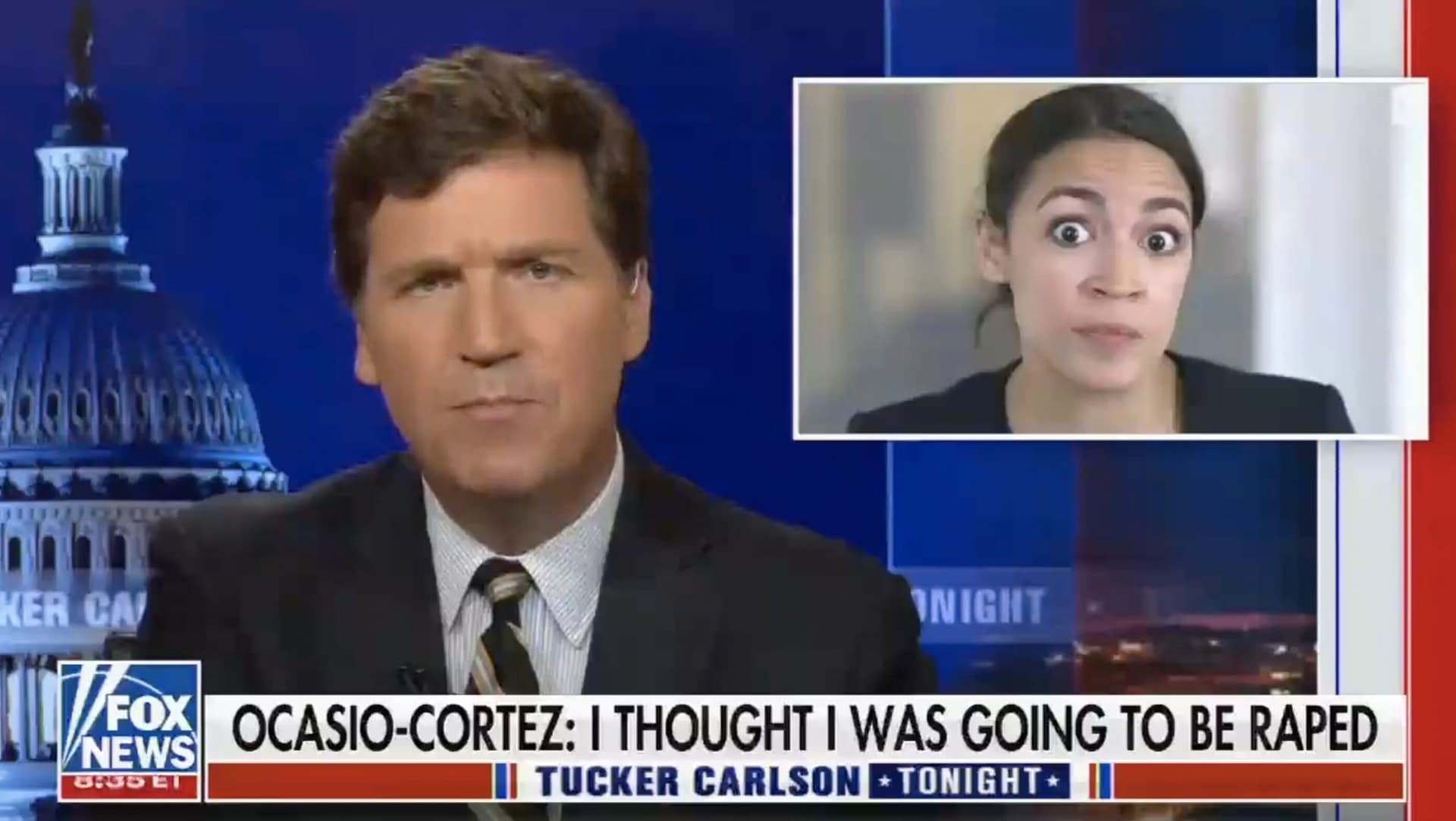 âGet a Therapist, Honeyâ: Tucker Carlson Reacts To AOCâs Fears During Capitol Riot