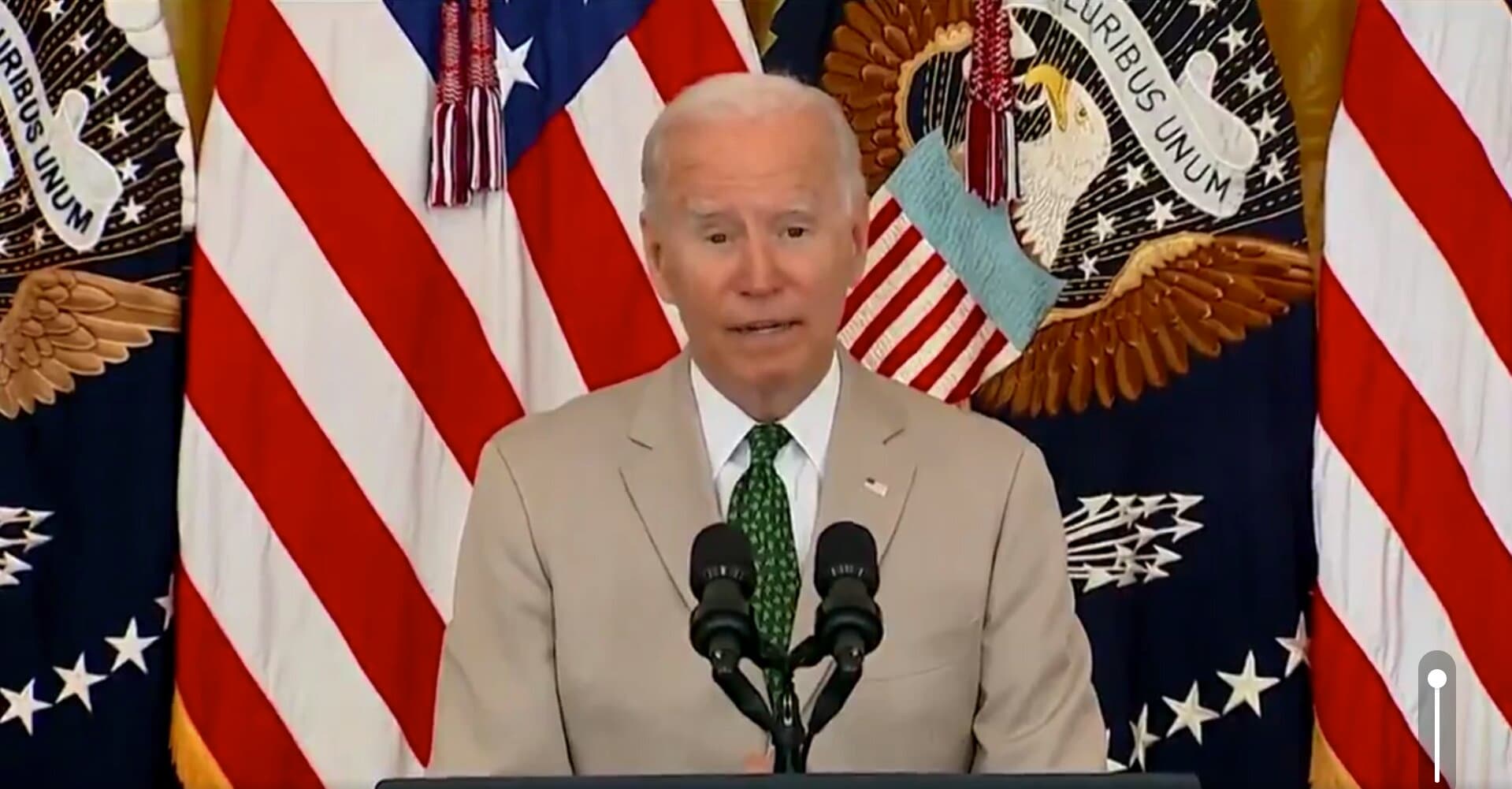 Biden Slips Up, Says 350 Million Americans Have Been Vaccinated Against COVID-19