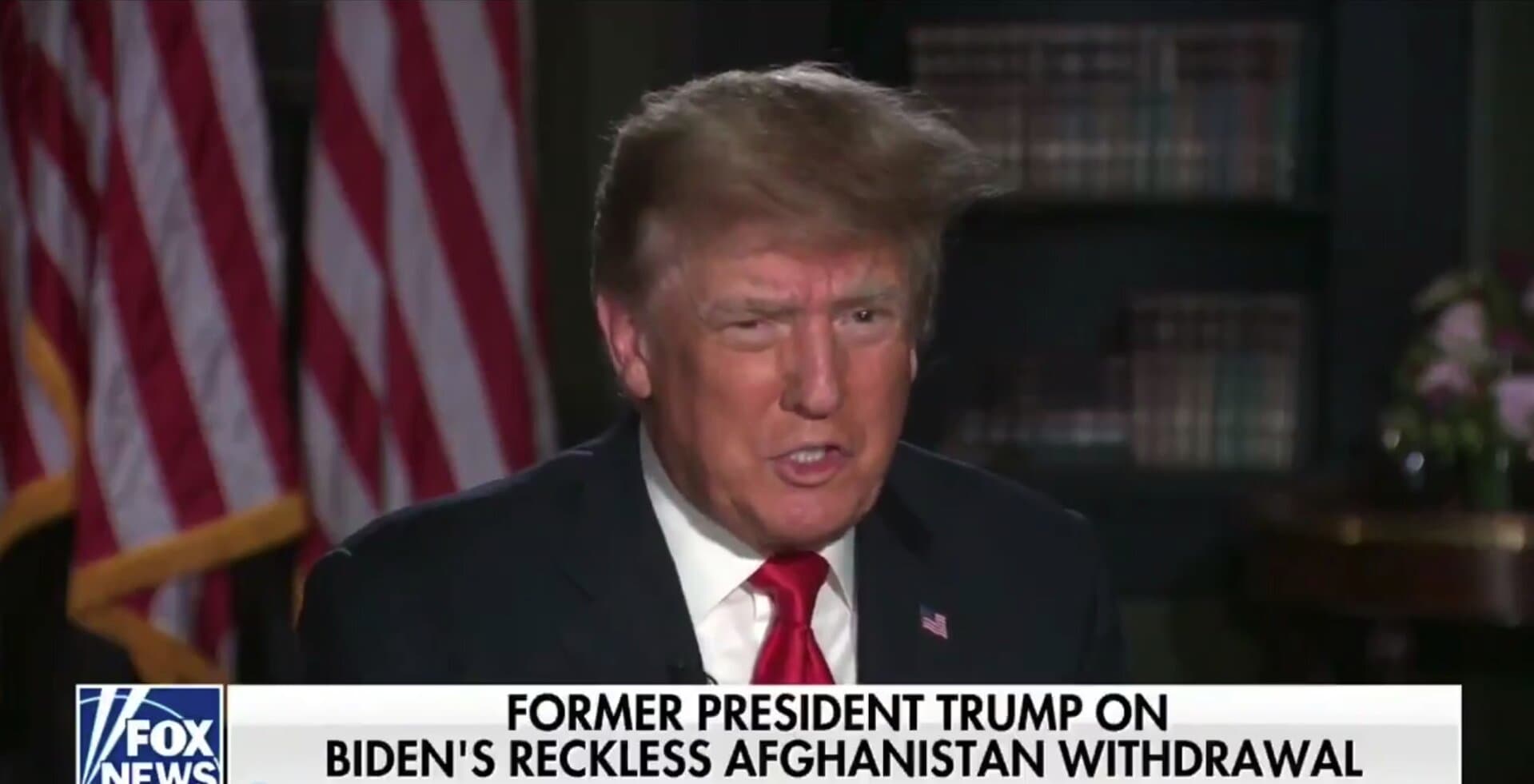 Trump Torches Biden Over Afghanistan Withdrawal: I Donât Think the US Has Ever Been âSo Humiliatedâ