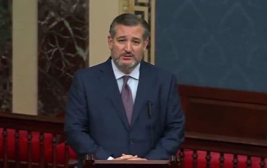 Cruz Blocks Democratsâ 4am Effort To Advance Voting Rights Bill