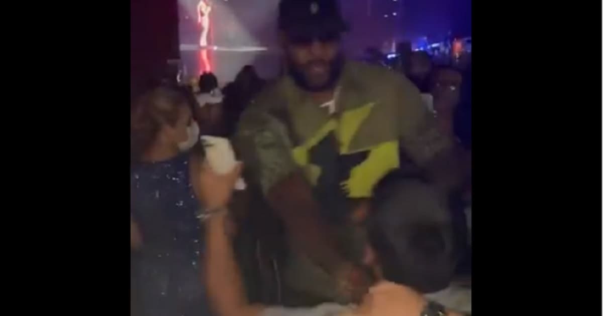 Video Appears to Show LeBron Shoving a Fan Before Security Intervenes