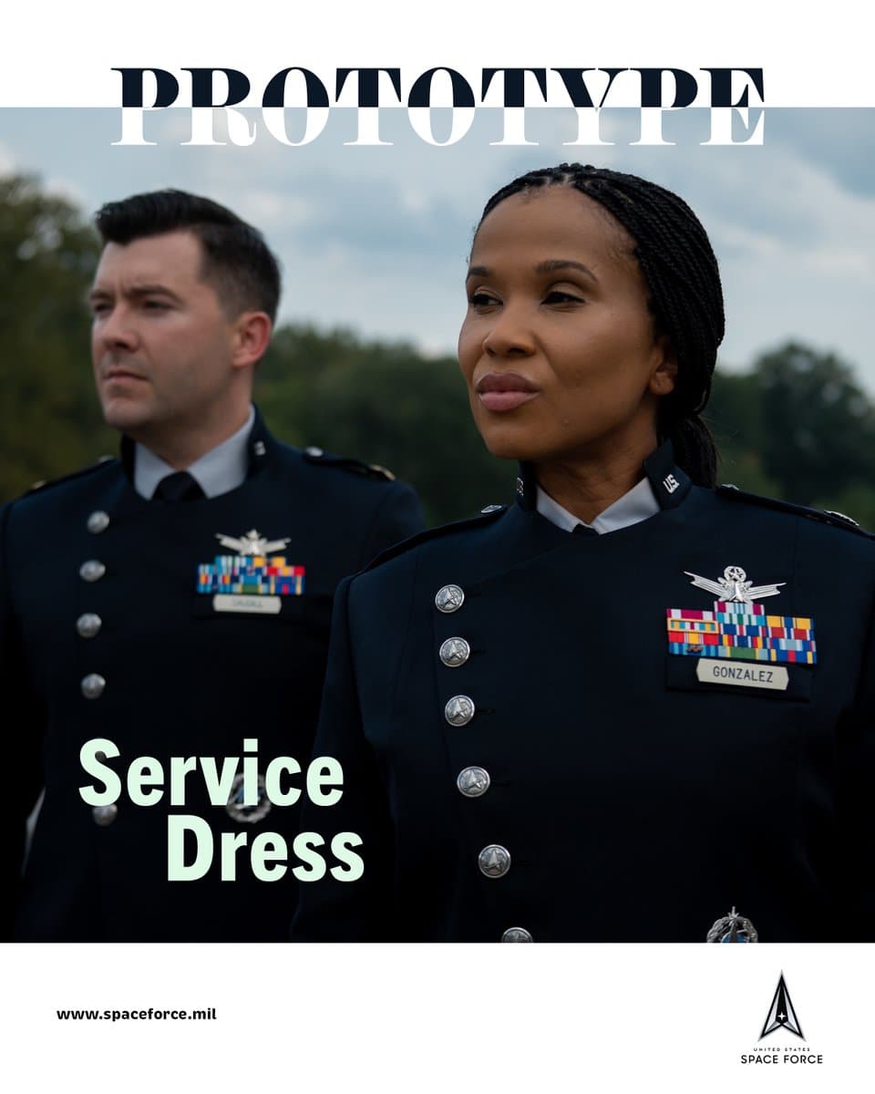 Space Force Unveils New Uniform Prototype, Drawing Comparisons To ‘Star Trek’