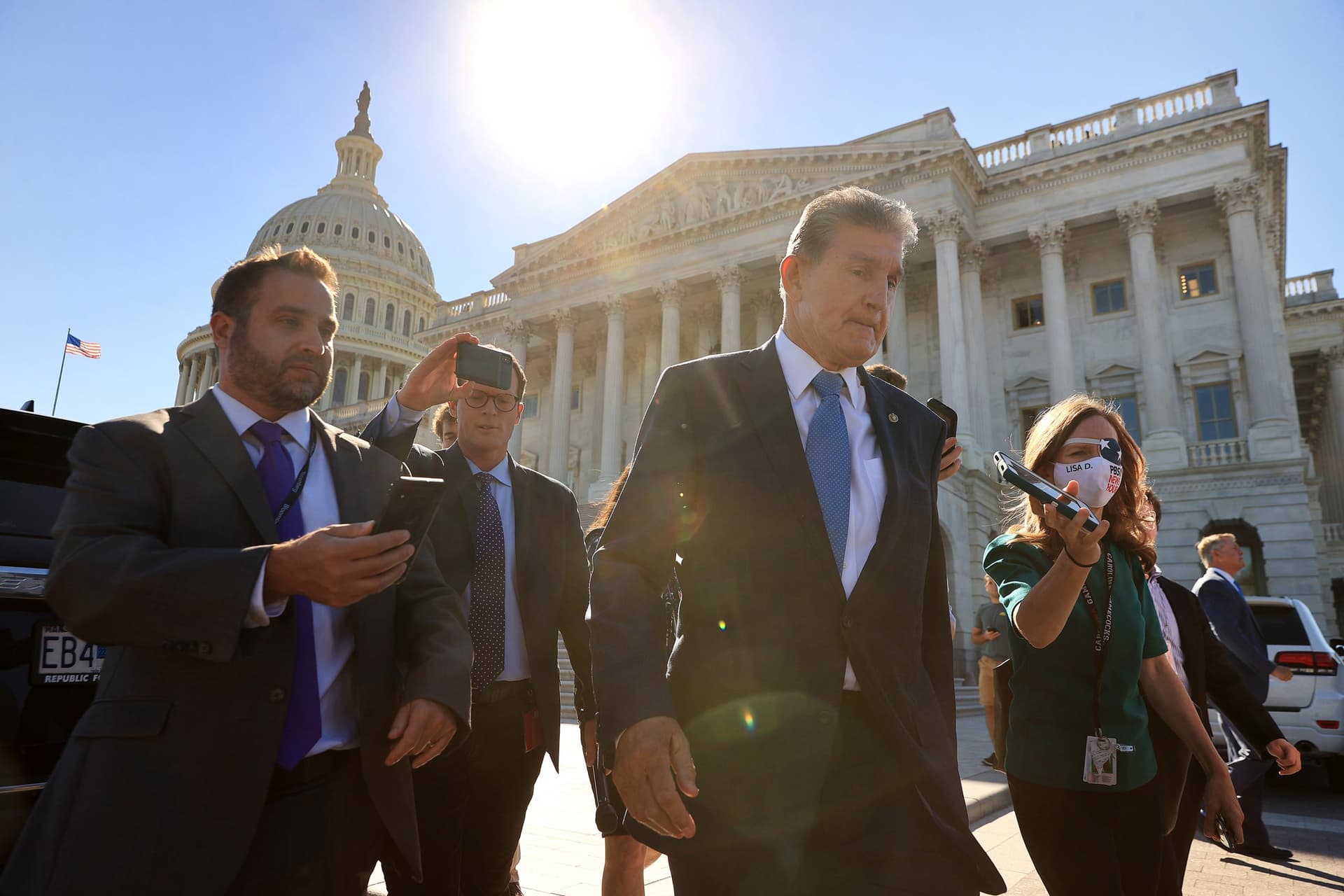 ‘Fiscal Insanity’: Manchin Declares He Cannot Support $3.5 Trillion Spending Plan