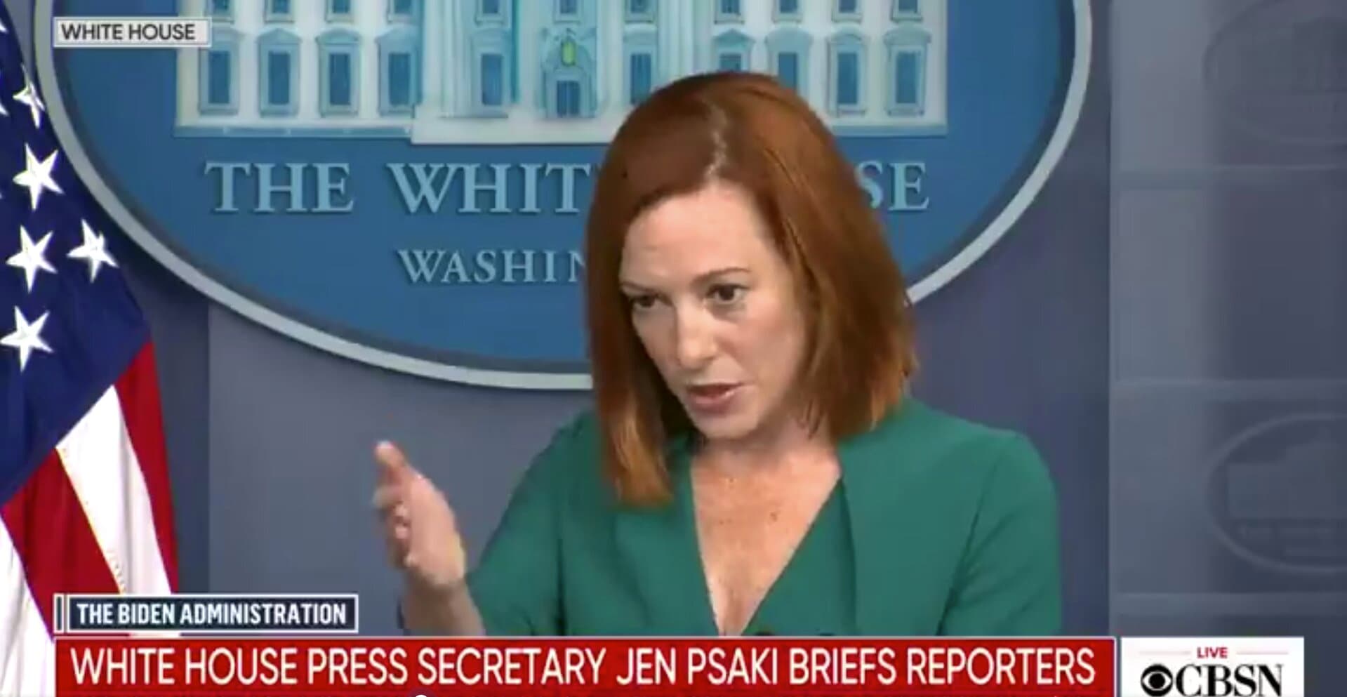 Psaki Asked if Biden Was âPushing a False Narrativeâ About Taliban Advances
