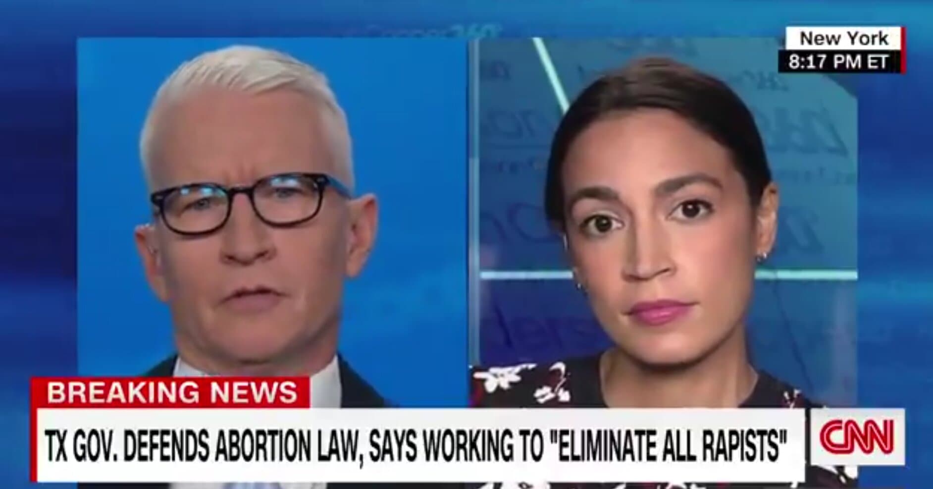 āDisgustingā: AOC Tears Into Abbott for Comments on Abortion Law