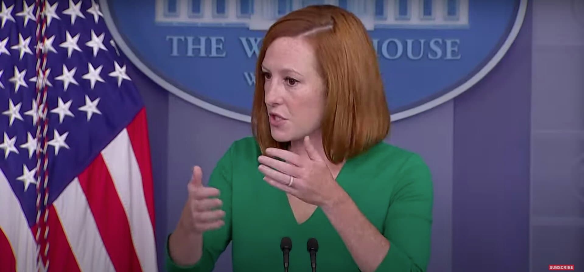 Watch: Psaki Asked if Bidenâs COVID Vaccine Mandate Is an Attempt To Save His Falling Poll Numbers