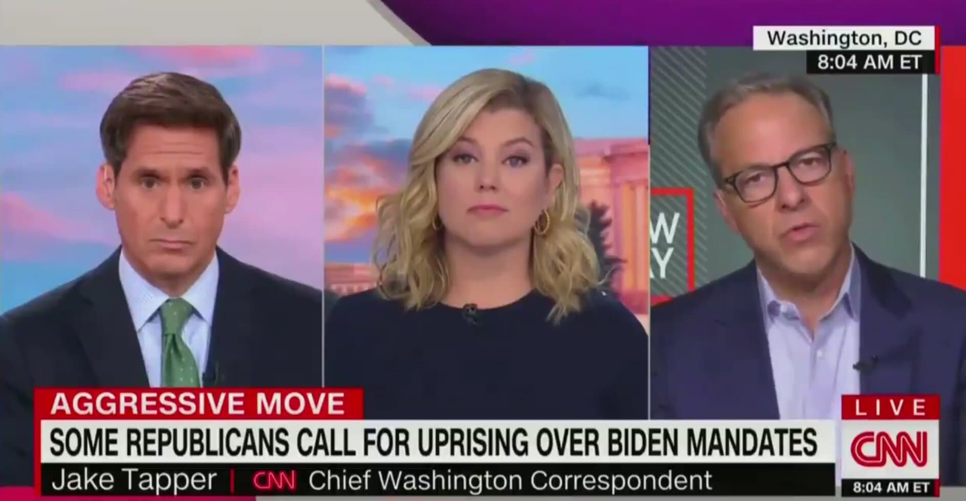 CNN Anchor Slams Biden for His āScolding Toneā During Message to the Unvaccinated