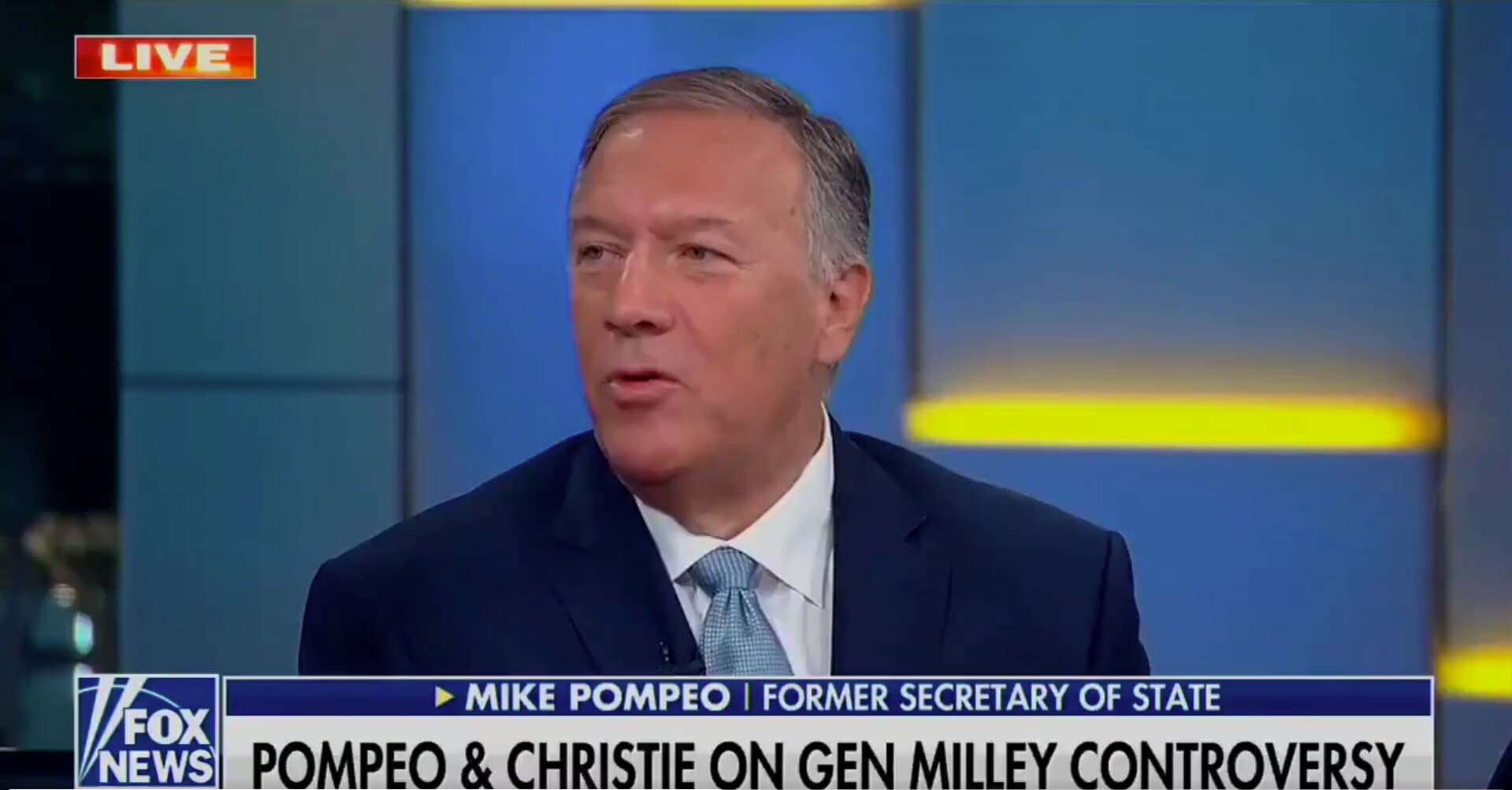 Pompeo Says Generals Were âActing in Ways That Were Politicalâ Under Trump