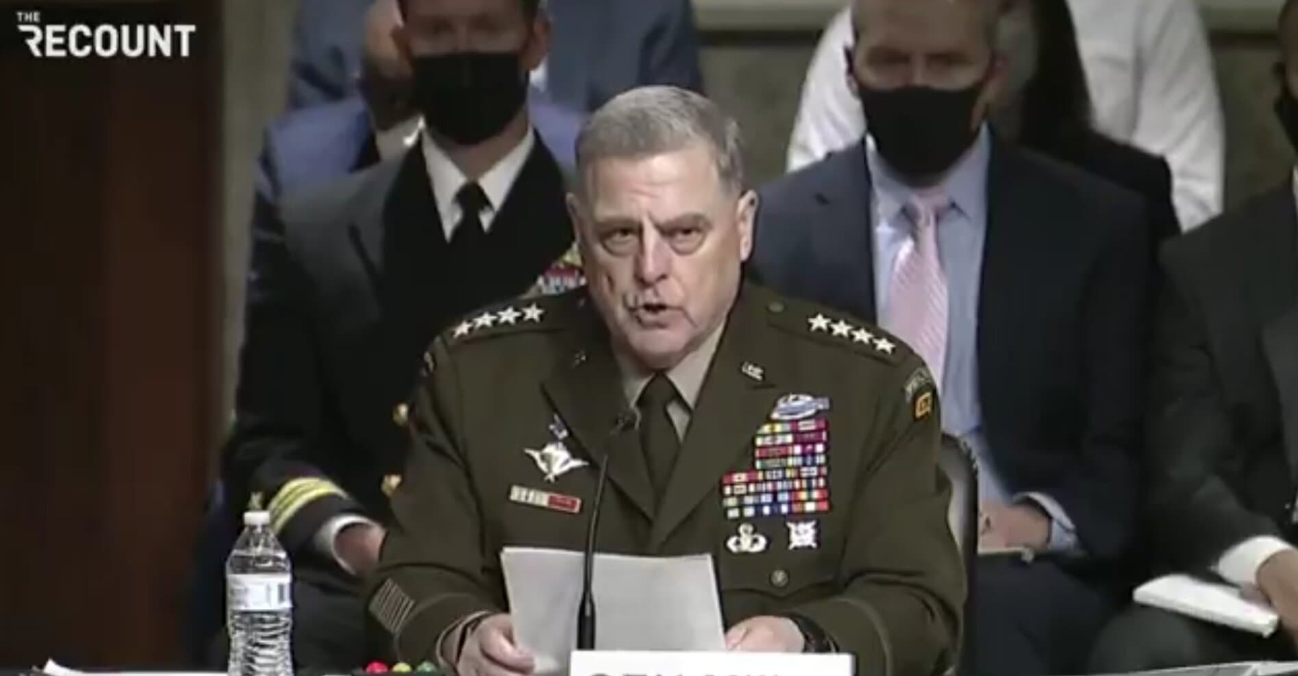 Milley Discusses Call With Pelosi, Told Her Heās āNot Qualified to Determineā Trumpās Mental Health