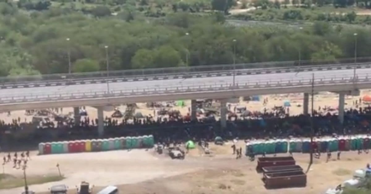 Biden Admin Scrambles to Remove Migrants Under TX Bridge After Horrific Conditions Exposed
