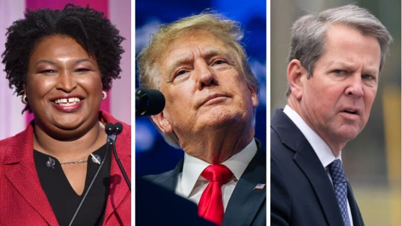 Trump Suggests Stacey Abrams âMight Be Betterâ Than Kemp As Georgia Governor
