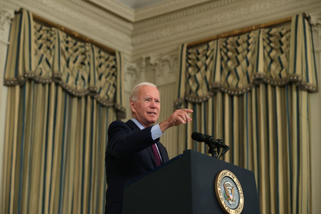 Biden Says Changing the Filibuster to Raise the Debt Ceiling Is a ‘Real Possibility’